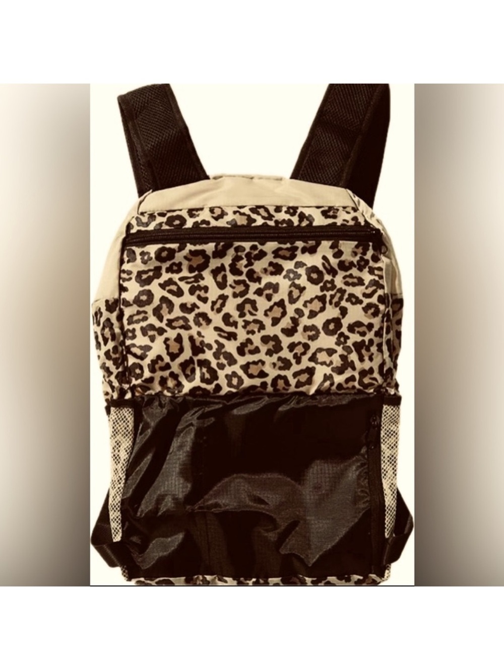 APL Leopard Print Packable Backpack